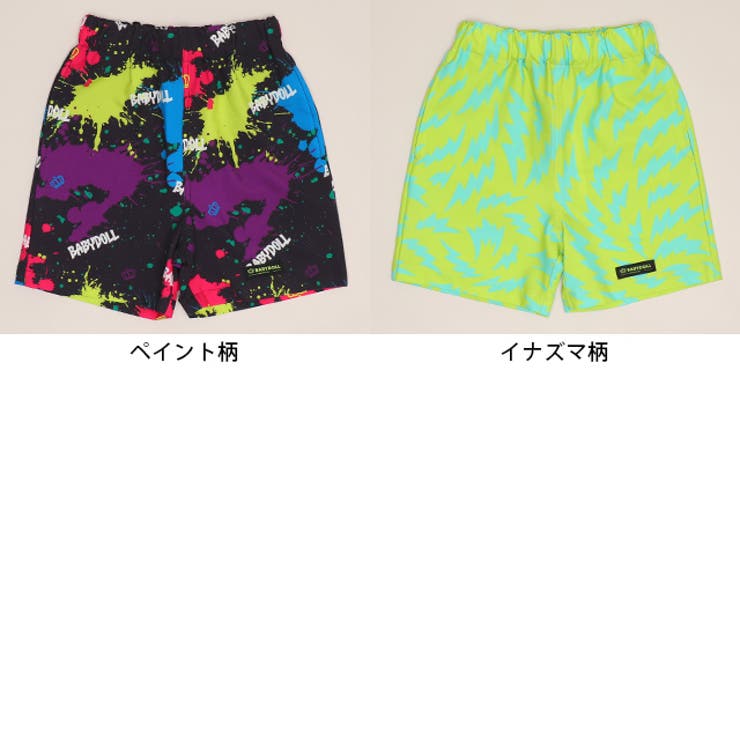 水陸両用総柄ハーフパンツ 1395K | BABYDOLL | 詳細画像12 