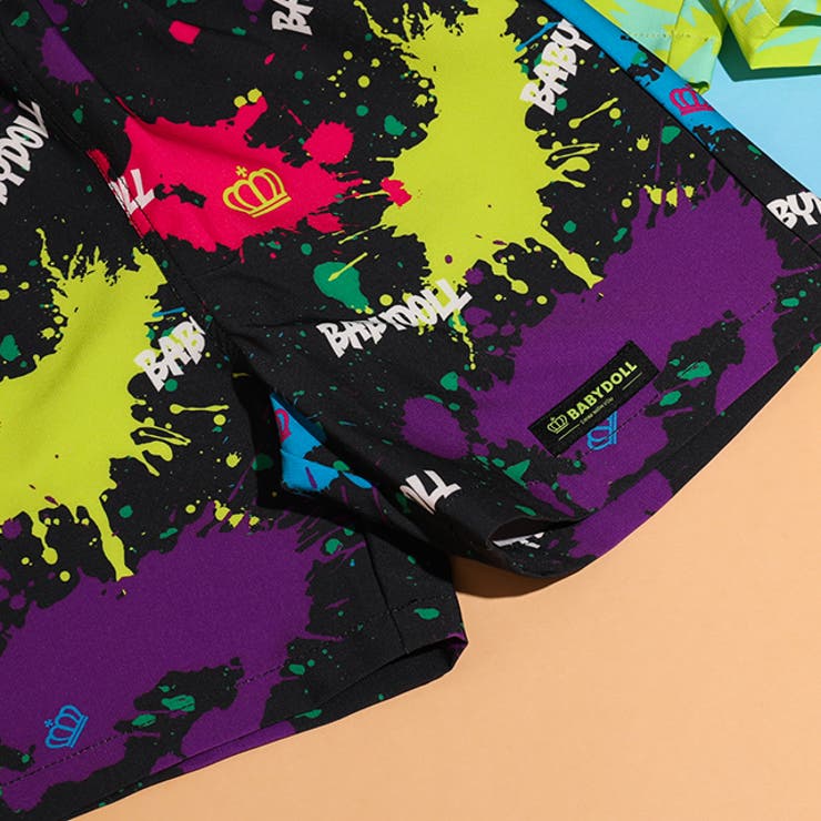 水陸両用総柄ハーフパンツ 1395K | BABYDOLL | 詳細画像9 