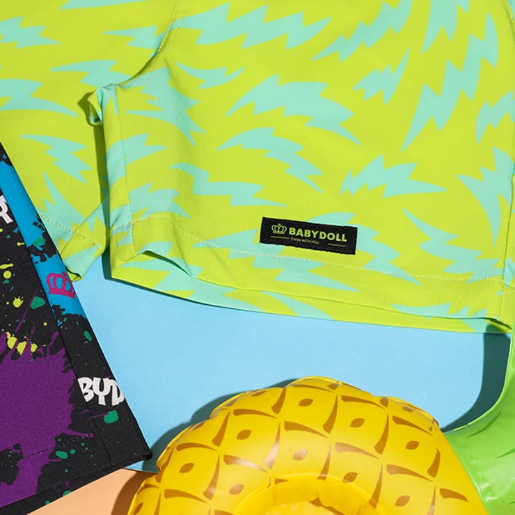 水陸両用総柄ハーフパンツ 1395K | BABYDOLL | 詳細画像10 