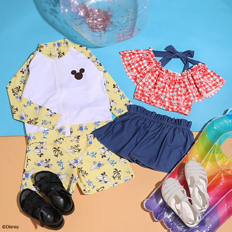 ディズニー フリル総柄水着 1415K | BABYDOLL | 詳細画像12 