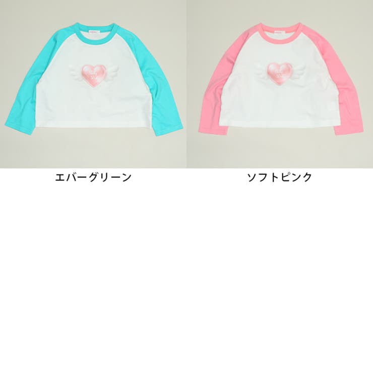 ぷっくりプリントラグランロンT 1418K | BABYDOLL | 詳細画像8 