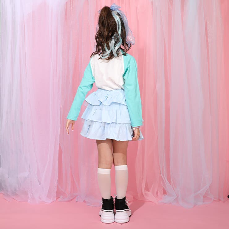 ぷっくりプリントラグランロンT 1418K | BABYDOLL | 詳細画像3 