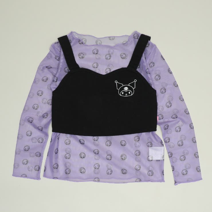 クロミ | サンリオ ビスチェ付シースルーロンT 1431K | BABYDOLL