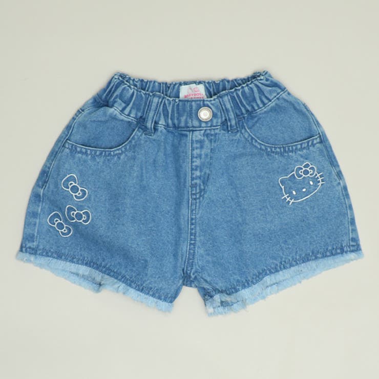 ハローキティ | サンリオ キャラ刺繍ショートパンツ 1433K | BABYDOLL