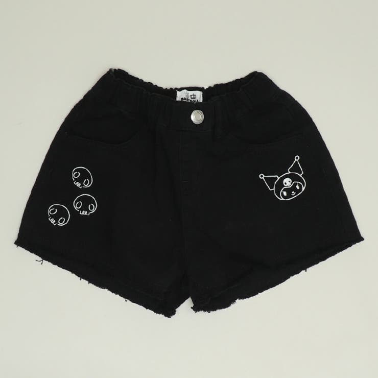 クロミ | サンリオ キャラ刺繍ショートパンツ 1433K | BABYDOLL