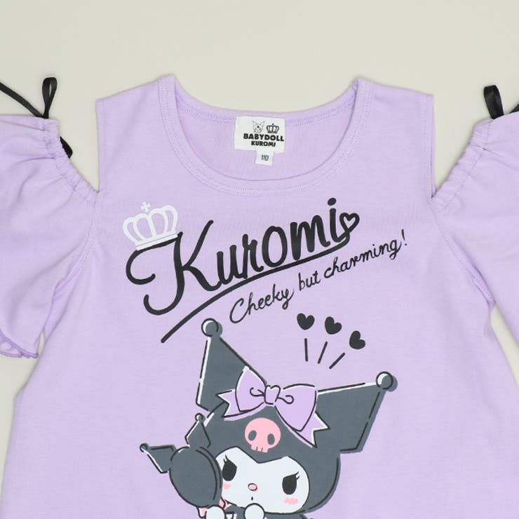 サンリオ 肩開きリボンTシャツ 1434K | BABYDOLL | 詳細画像7 
