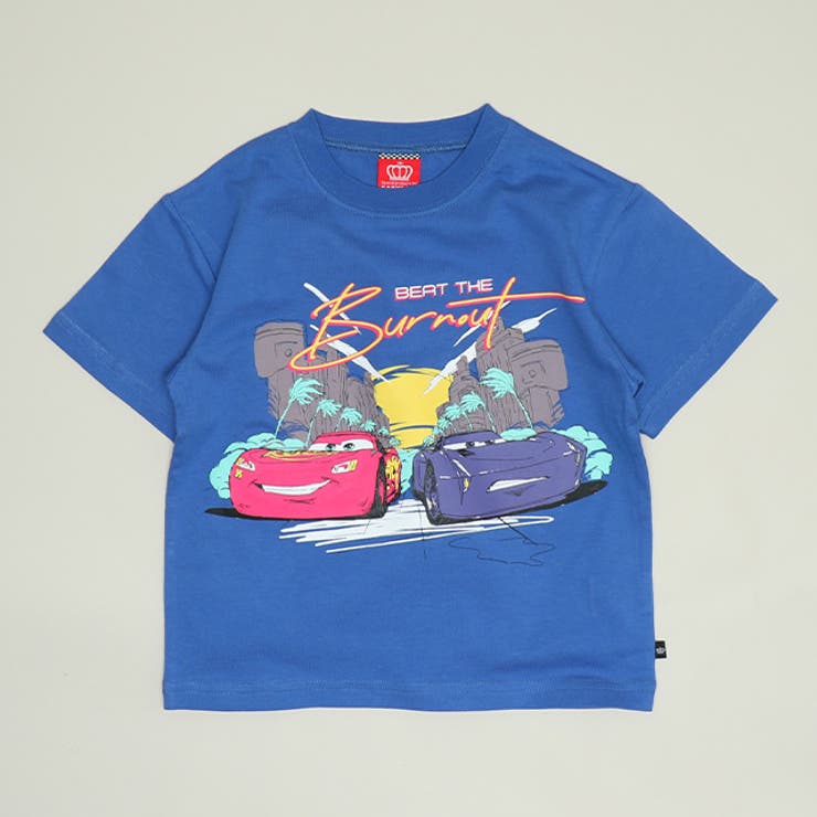 ブルー | 親子お揃い ディズニー カーズ サーフ風Tシャツ 1465K | BABYDOLL