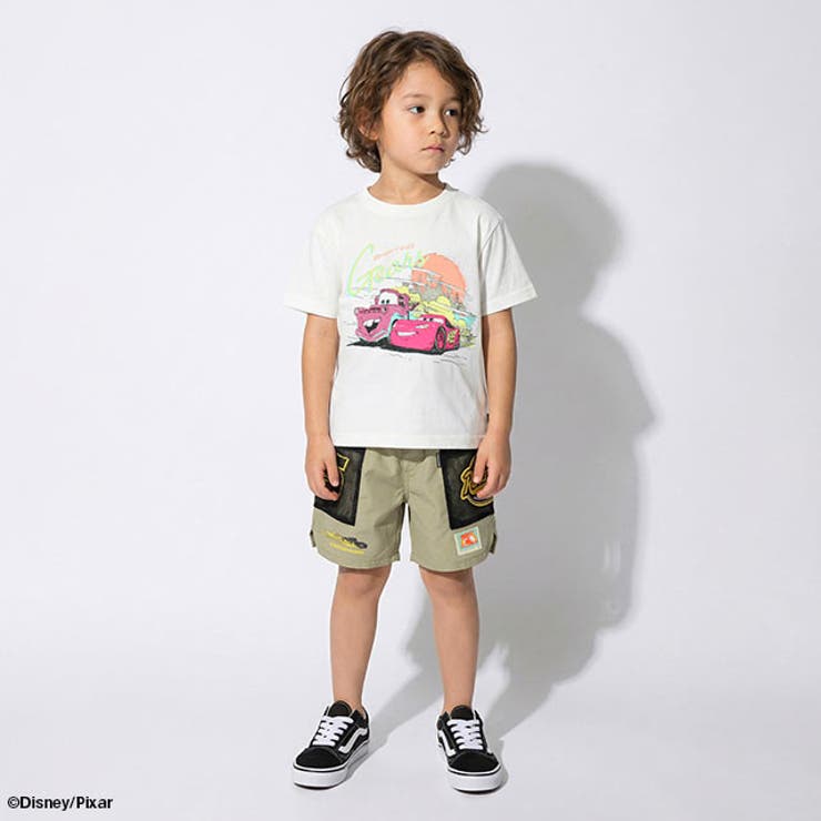 親子お揃い ディズニー カーズ サーフ風Tシャツ 1465K | BABYDOLL | 詳細画像2 