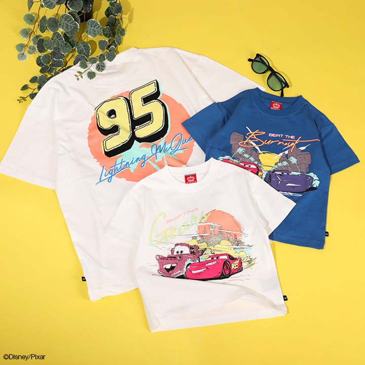 親子お揃い ディズニー カーズ サーフ風Tシャツ 1465K | BABYDOLL | 詳細画像10 