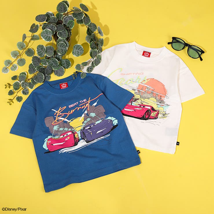 親子お揃い ディズニー カーズ サーフ風Tシャツ 1465K | BABYDOLL | 詳細画像12 