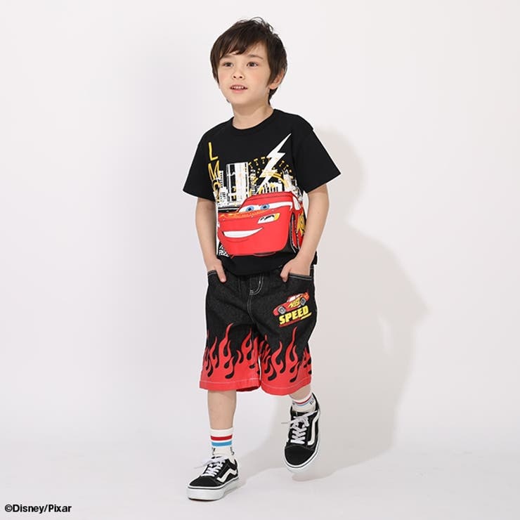 ディズニー カーズ キャラクター蓄光Tシャツ 1466K | BABYDOLL | 詳細画像6 