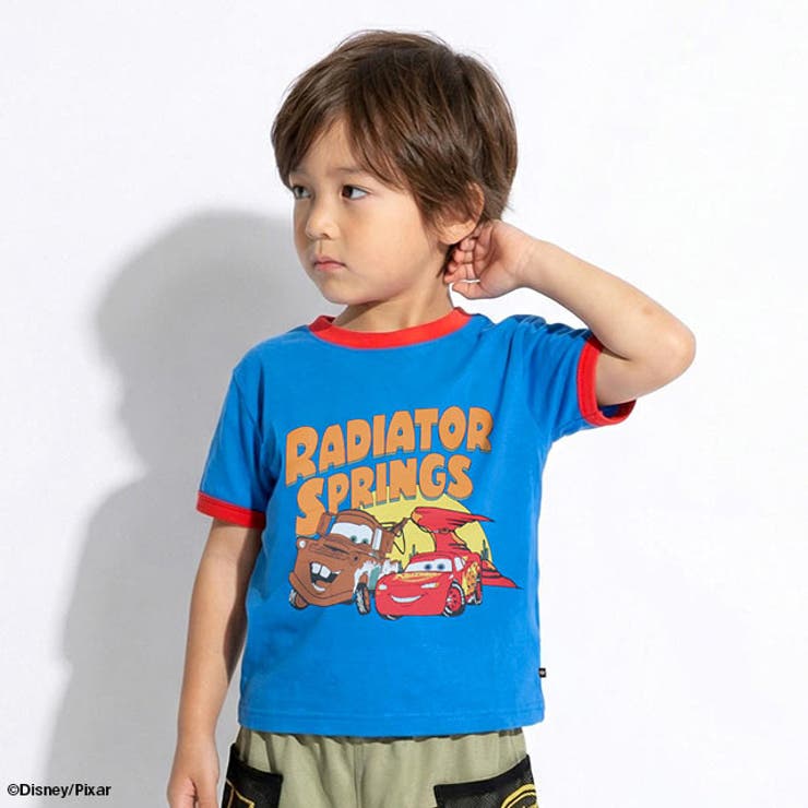 ディズニー カーズ 配色リブTシャツ 1467K | BABYDOLL | 詳細画像4 