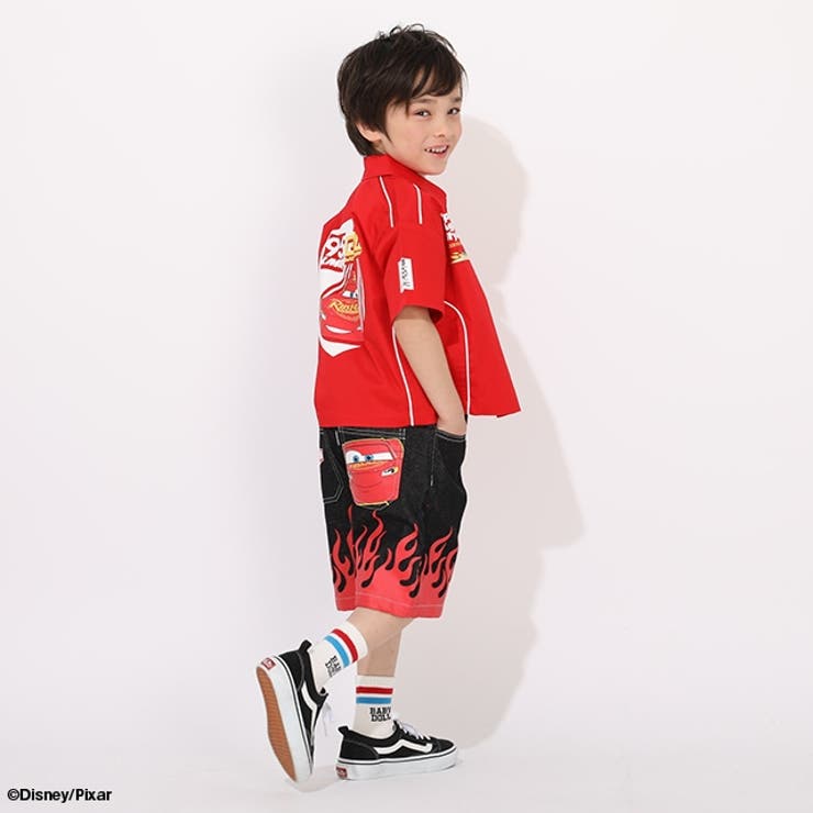 ディズニー カーズ ブラックデニムハーフパンツ 1468K | BABYDOLL | 詳細画像6 