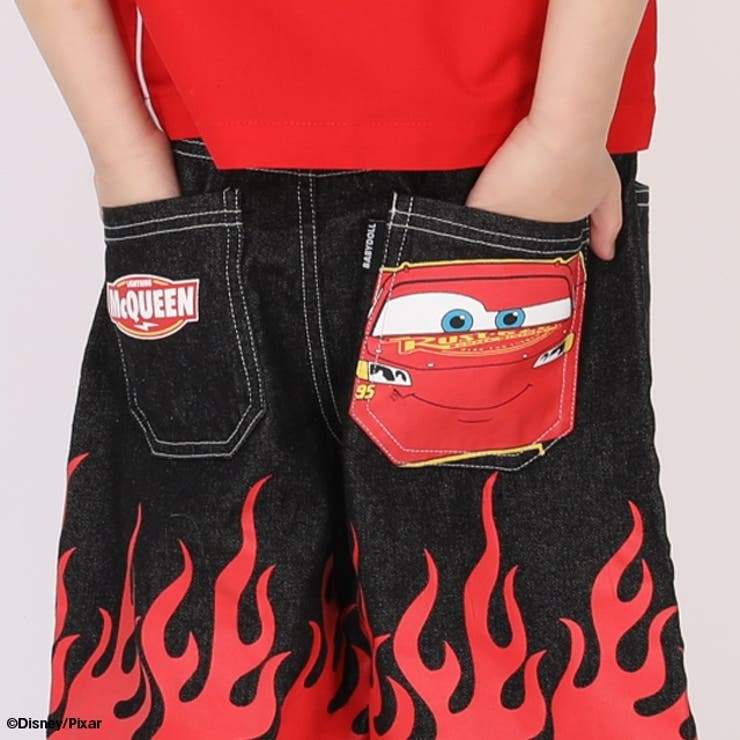 ディズニー カーズ ブラックデニムハーフパンツ 1468K | BABYDOLL | 詳細画像8 