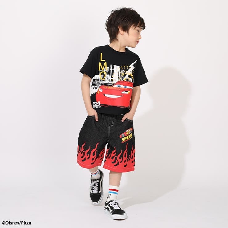 ディズニー カーズ ブラックデニムハーフパンツ 1468K | BABYDOLL | 詳細画像10 