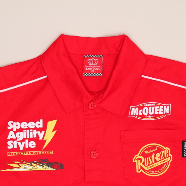 ディズニー カーズ レース風シャツ 1469K | BABYDOLL | 詳細画像10 