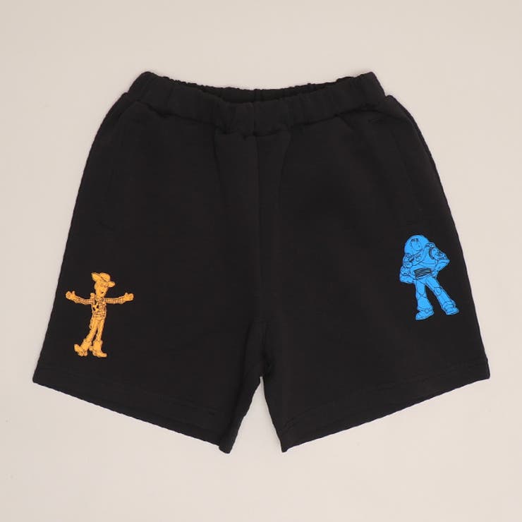 チャコール | ディズニー トイ・ストーリー スウェットハーフパンツ 1471K | BABYDOLL