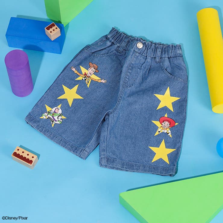 ディズニー トイ・ストーリー デニムハーフパンツ 1472K | BABYDOLL | 詳細画像8 