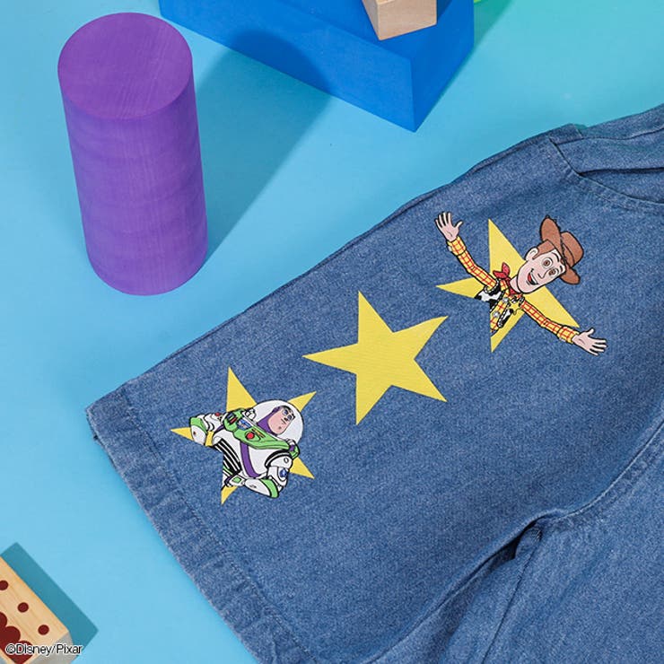 ディズニー トイ・ストーリー デニムハーフパンツ 1472K | BABYDOLL | 詳細画像9 