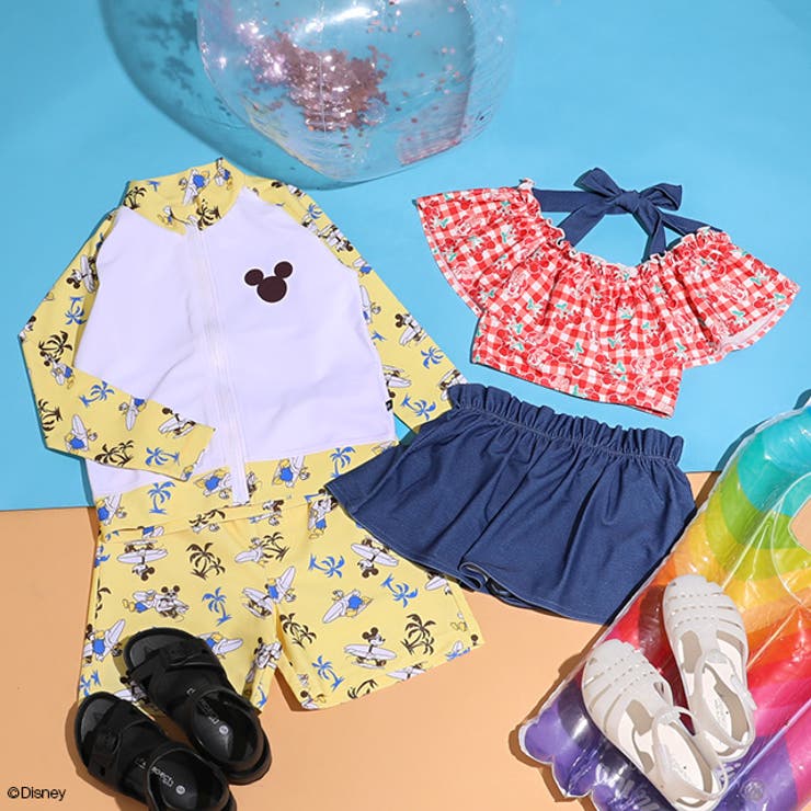 ディズニー ミッキーラッシュガード 1476K （ボトムス別売） | BABYDOLL | 詳細画像15 