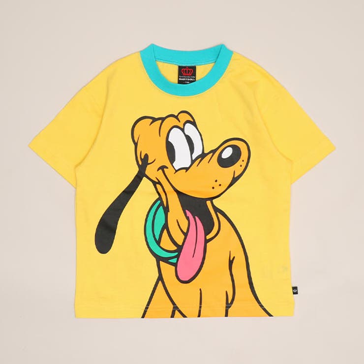 プルート | 親子お揃い ディズニー BIGフェイスTシャツ 1483K | BABYDOLL