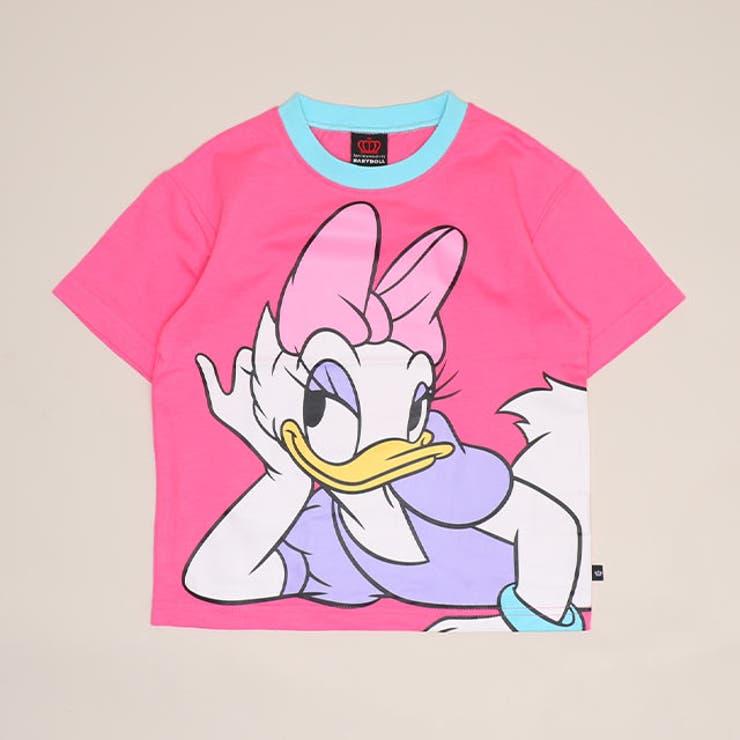 デイジー | 親子お揃い ディズニー BIGフェイスTシャツ 1483K | BABYDOLL