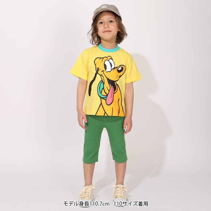 親子お揃い ディズニー BIGフェイスTシャツ 1483K | BABYDOLL | 詳細画像2 