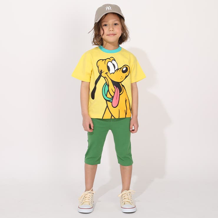 親子お揃い ディズニー BIGフェイスTシャツ 1483K | BABYDOLL | 詳細画像5 