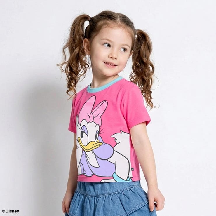 親子お揃い ディズニー BIGフェイスTシャツ 1483K | BABYDOLL | 詳細画像16 