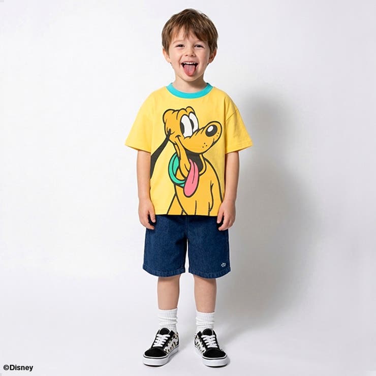 親子お揃い ディズニー BIGフェイスTシャツ 1483K | BABYDOLL | 詳細画像7 