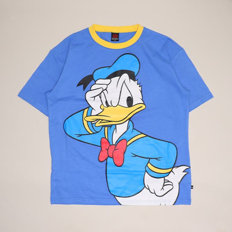 ドナルド | 親子お揃い ディズニー BIGフェイスTシャツ 1483A | BABYDOLL