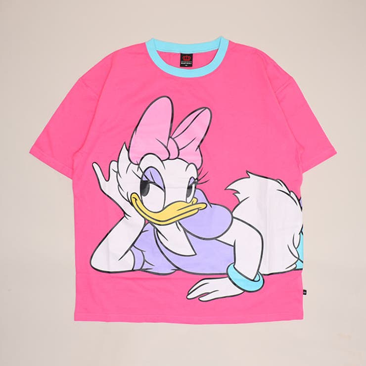 デイジー | 親子お揃い ディズニー BIGフェイスTシャツ 1483A | BABYDOLL