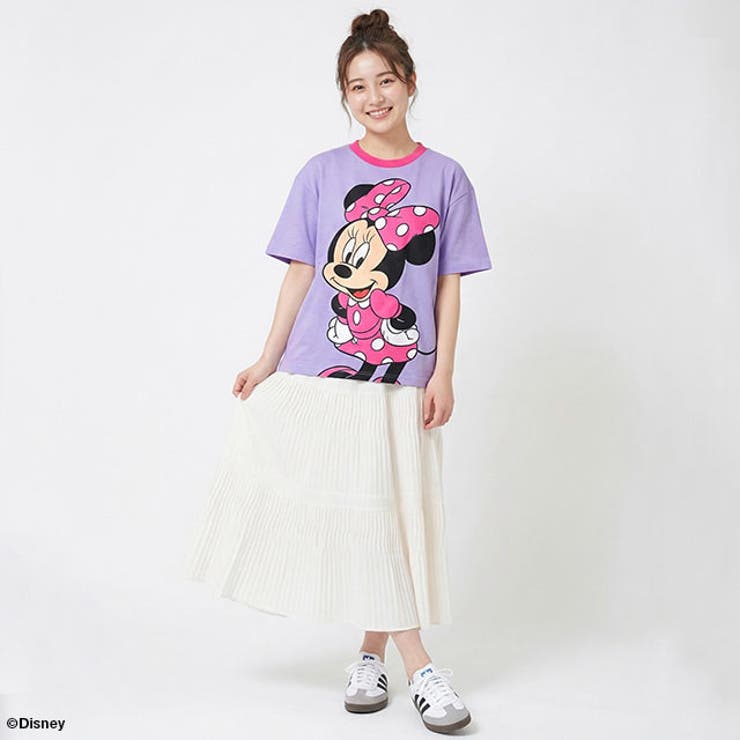 親子お揃い ディズニー BIGフェイスTシャツ 1483A | BABYDOLL | 詳細画像2 