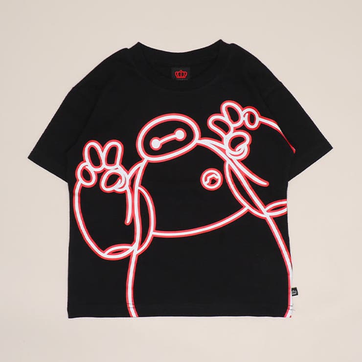 ベイマックス | 親子お揃い ディズニー ネオン蓄光Tシャツ 1488K | BABYDOLL