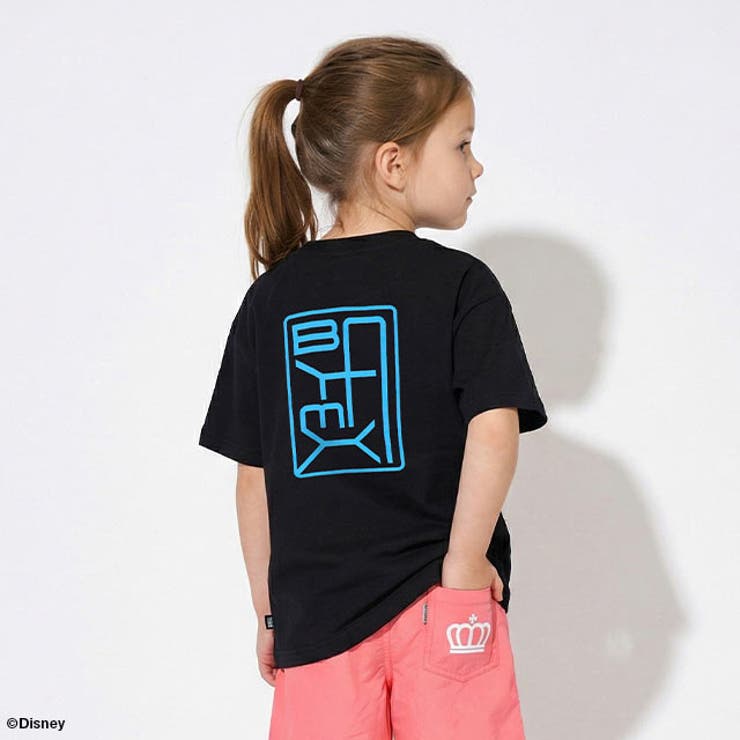 親子お揃い ディズニー ネオン蓄光Tシャツ 1488K | BABYDOLL | 詳細画像8 