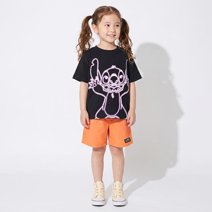 親子お揃い ディズニー ネオン蓄光Tシャツ 1488K | BABYDOLL | 詳細画像17 