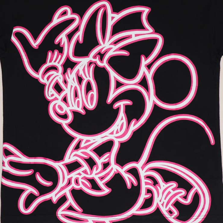 親子お揃い ディズニー ネオン蓄光Tシャツ 1488A | BABYDOLL | 詳細画像8 