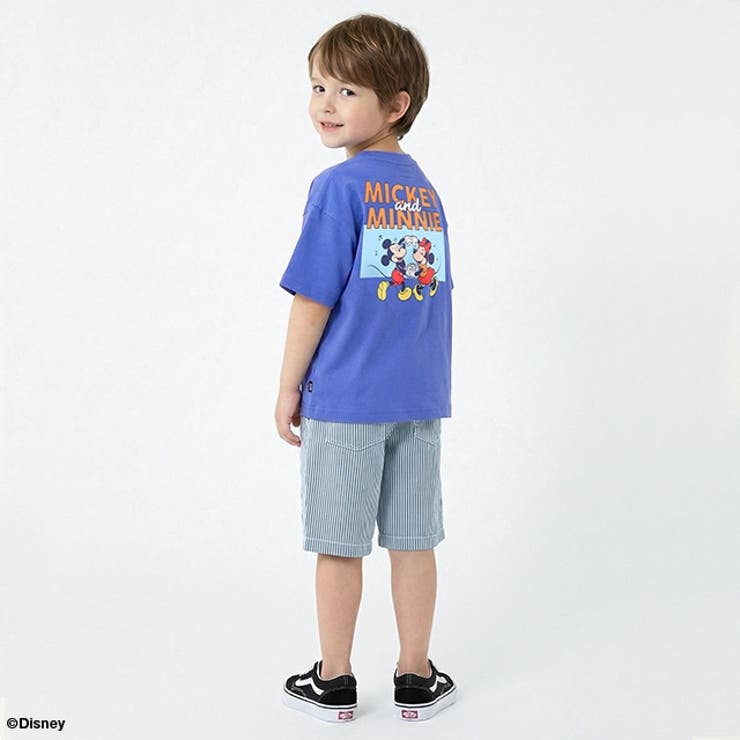 親子お揃い ディズニー バックキャラクターTシャツ 1489K | BABYDOLL | 詳細画像3 