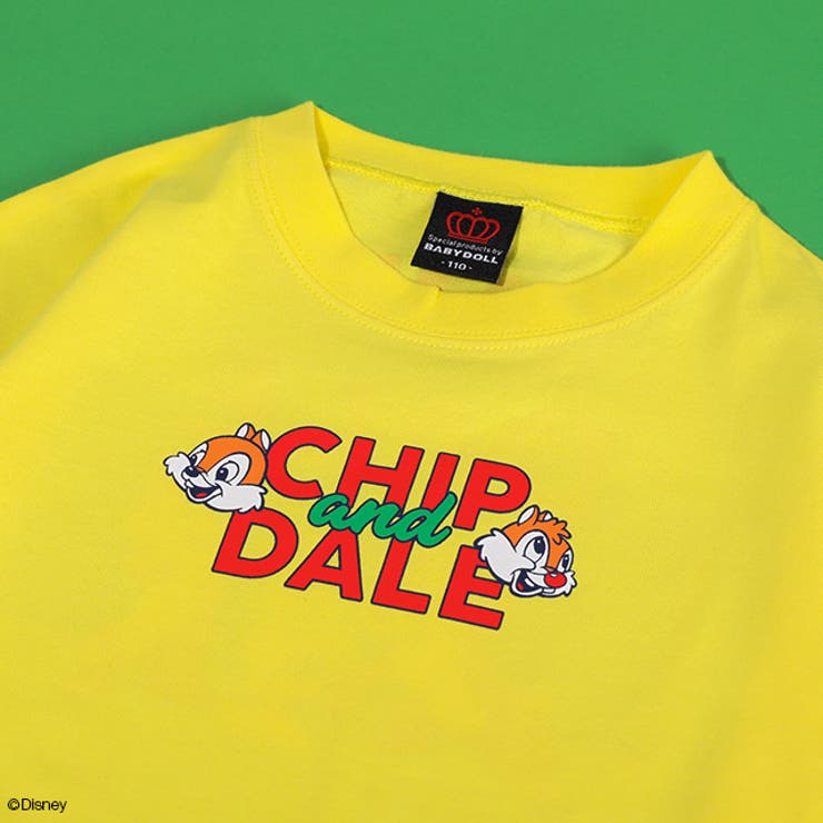 親子お揃い ディズニー バックキャラクターTシャツ 1489K | BABYDOLL | 詳細画像13 