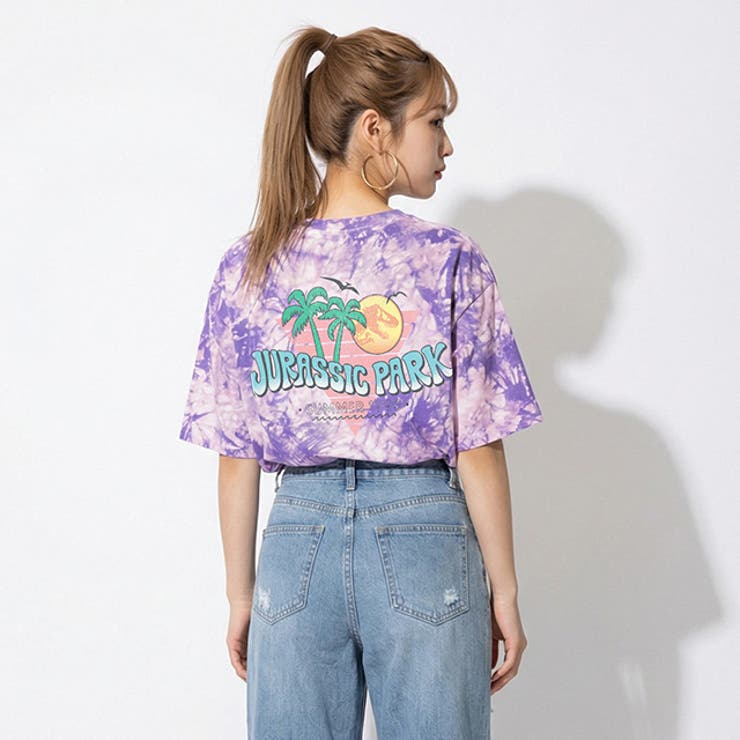 親子お揃い ジュラシック・パーク タイダイTシャツ 1491A | BABYDOLL | 詳細画像5 