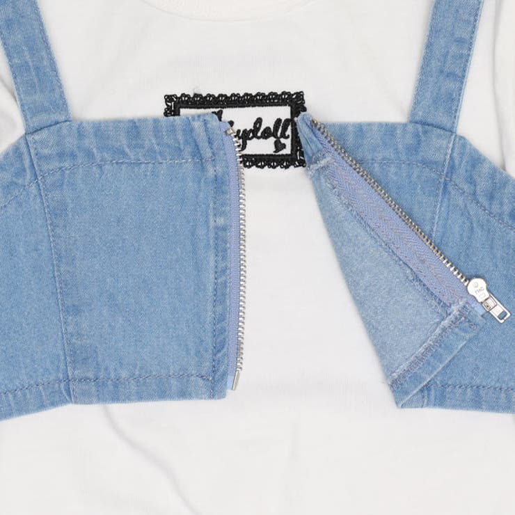 デニムビスチェ付Tシャツ 1527K （ボトムス別売） | BABYDOLL | 詳細画像12 