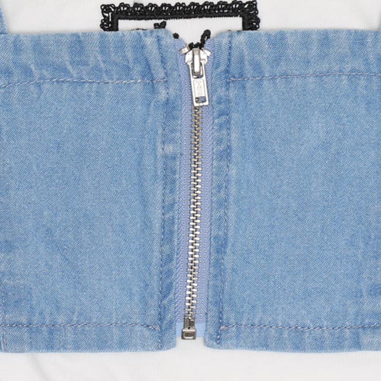 デニムビスチェ付Tシャツ 1527K （ボトムス別売） | BABYDOLL | 詳細画像13 