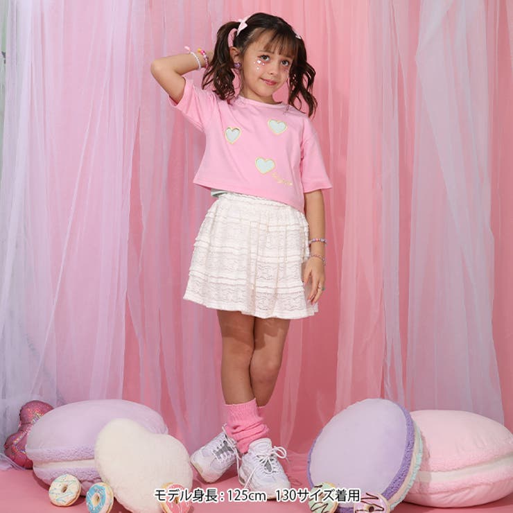 キャミソール付ハートTシャツ 1532K | BABYDOLL | 詳細画像2 