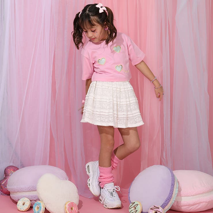 キャミソール付ハートTシャツ 1532K | BABYDOLL | 詳細画像4 