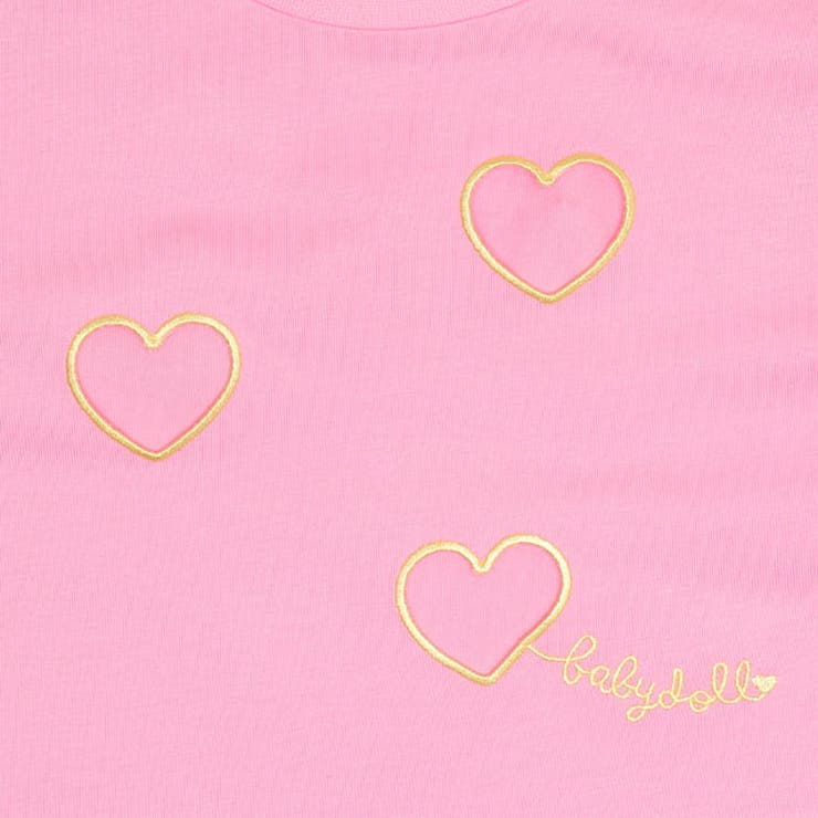 キャミソール付ハートTシャツ 1532K | BABYDOLL | 詳細画像12 