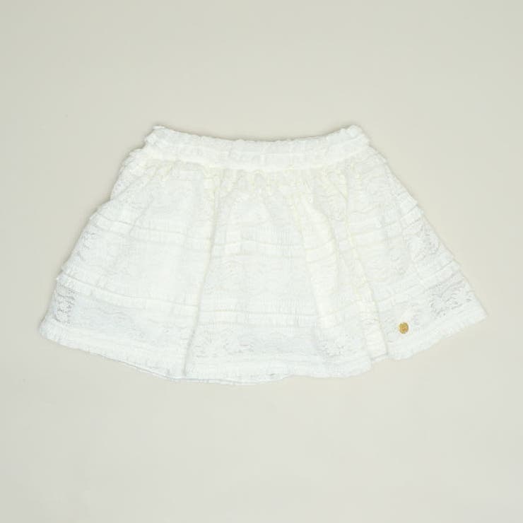 ホワイト | 総レーススカート 1533K | BABYDOLL