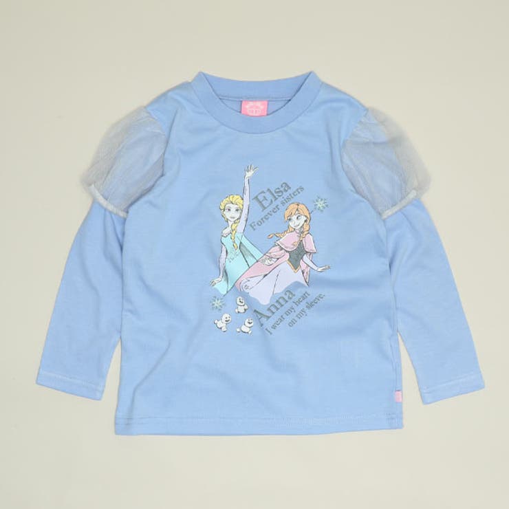 アナ＆エルサ | ディズニー PFチュールパフ袖ロンT 1534K | BABYDOLL
