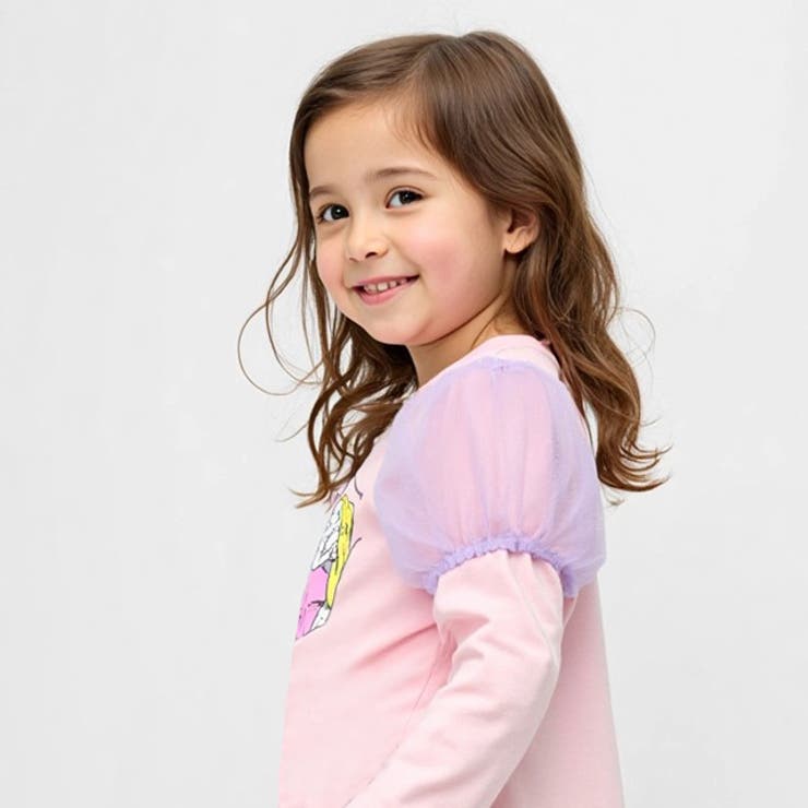 ディズニー PFチュールパフ袖ロンT 1534K | BABYDOLL | 詳細画像4 