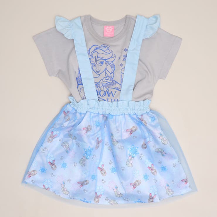 エルサ | ディズニー プリンセス / 2WAYワンピース×Tシャツセット 1535K | BABYDOLL
