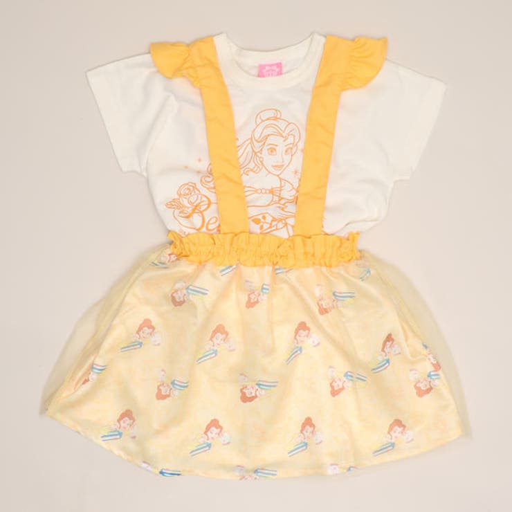 ベル | ディズニー プリンセス / 2WAYワンピース×Tシャツセット 1535K | BABYDOLL
